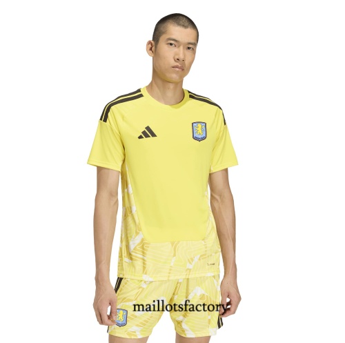 Maillotsfactory Nouveau Maillot du Aston Villa 2026/27 Gardien de but Jaune