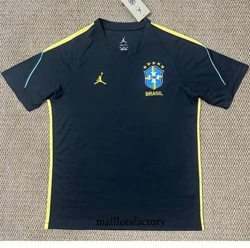 Maillotsfactory Soldes Maillot du Brésil 2026/27 Training Noir