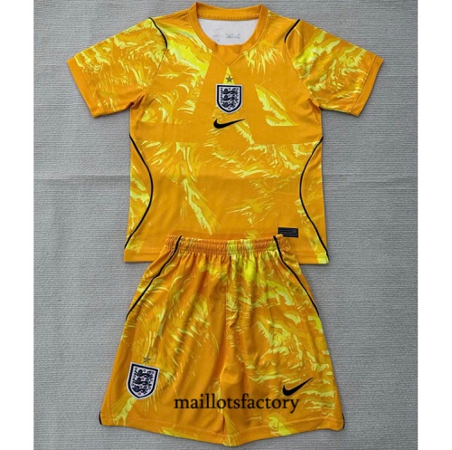 Maillotsfactory Soldes Maillot du Angleterre Enfant 2026/27 Gardien de but Jaune