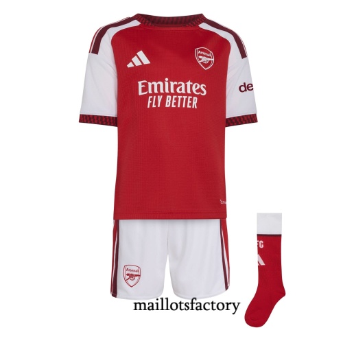 Maillotsfactory Site Maillot du Arsenal Enfant 2026/27 Domicile