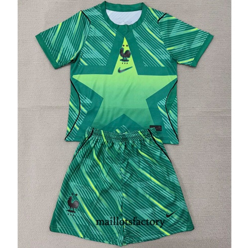 Maillotsfactory Soldes Maillot du France Enfant 2026/27 Gardien de but Vert