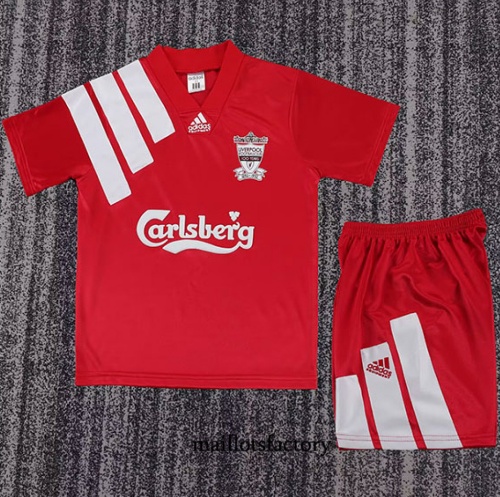 Maillotsfactory Site Maillot du Retro Liverpool Enfant 1992-93 Domicile