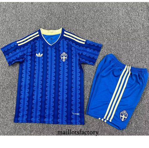 Maillotsfactory Nouveau Maillot du Suède Enfant 2026/27 Exterieur