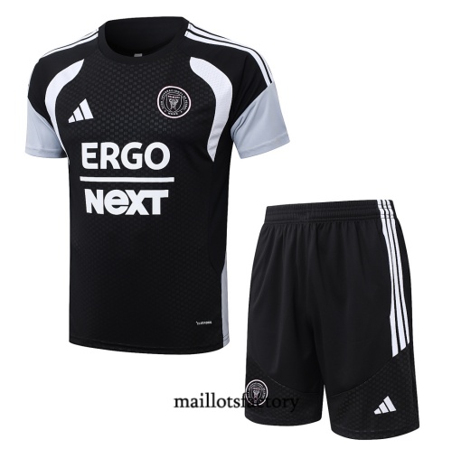 Maillotsfactory Soldes Maillot d'entrainement Inter Miami + Shorts 2026/27 Noir