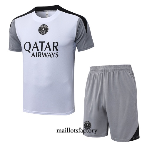 Maillotsfactory Achetez Maillot d'entrainement PSG + Shorts 2026/27 Blanc