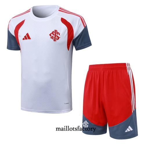 Maillotsfactory Achetez Maillot d'entrainement SC Internacional + Shorts 2026/27 Blanc