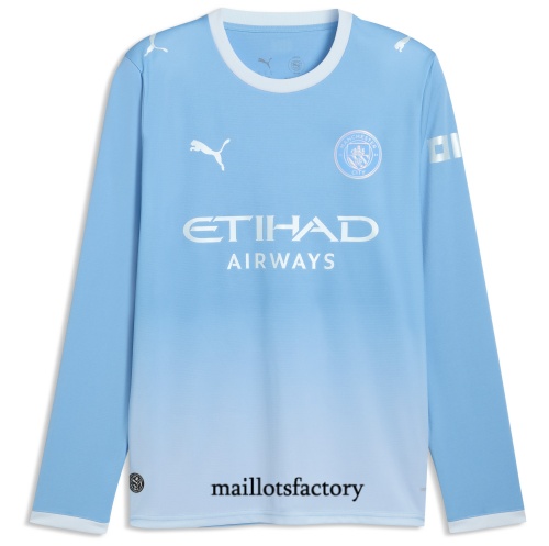 Maillotsfactory Site Maillot du Manchester City 2026/27 Domicile Manche Longue