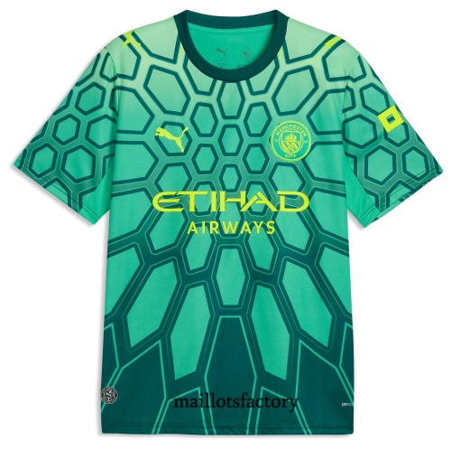 Maillotsfactory Nouveau Maillot du Manchester City 2026/27 Gardien de but vert