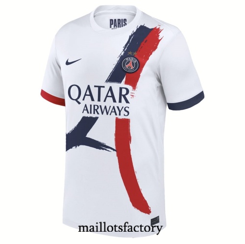 Maillotsfactory Soldes Maillot du PSG 2025 Exterieur 2 étoiles