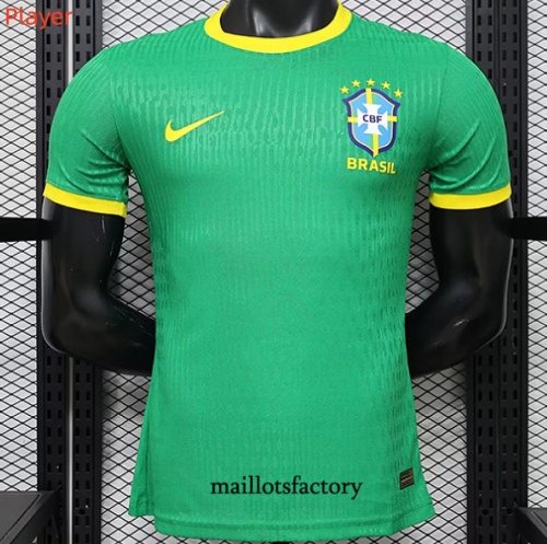 Maillotsfactory Soldes Maillot du Brésil Player 2026/27 spéciale Vert