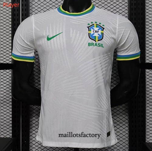 Maillotsfactory Soldes Maillot du Brésil 2026/27 Player spéciale Blanc