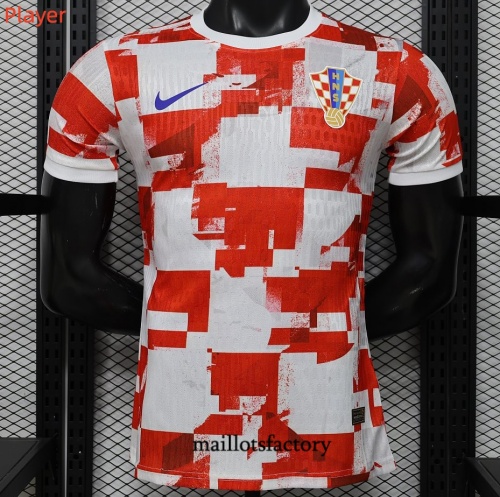 Maillotsfactory Soldes Maillot du Croatie Player 2026/27 spéciale Rouge