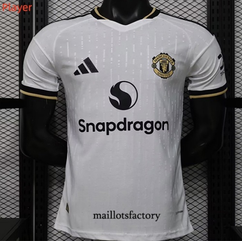 Maillotsfactory Site Maillot du Manchester United Player 2026/27 Blanc