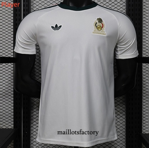 Maillotsfactory Nouveau Maillot du Mexique Player 2026/27 Blanc