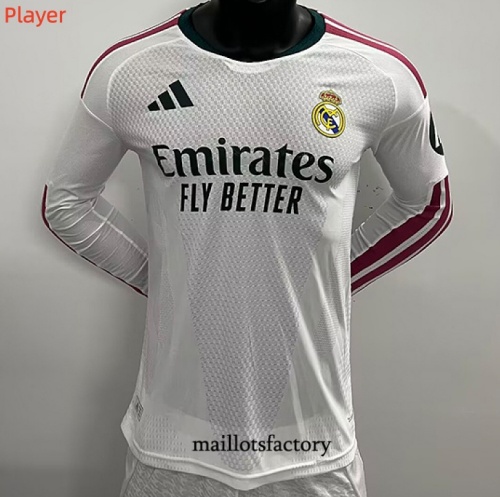 Maillotsfactory Soldes Maillot du Real Madrid Player 2026/27 Domicile Manche Longue