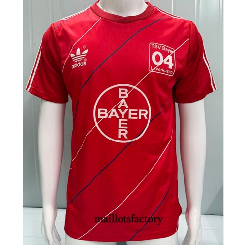 Maillotsfactory Nouveau Maillot du Retro Bayer Leverkusen 1987-88 Domicile