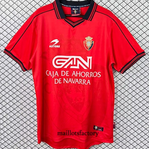 Maillotsfactory Site Maillot du Retro Osasuna 1998-99 Domicile