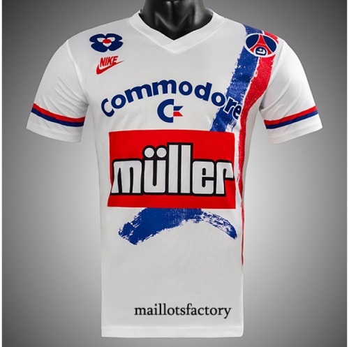 Maillotsfactory Nouveau Maillot du Retro PSG 1991-92 Domicile
