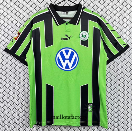 Maillotsfactory Nouveau Maillot du Retro VfL Wolfsburg 1999-00 Exterieur