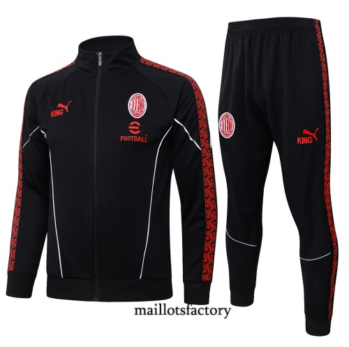 Maillotsfactory Achetez Veste Survetement AC Milan 2026/27 Noir