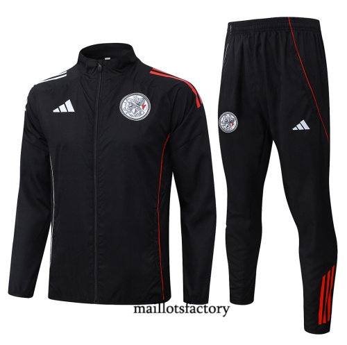 Maillotsfactory Nouveau Maillot du Coupe vent AFC Ajax 2026/27 Noir