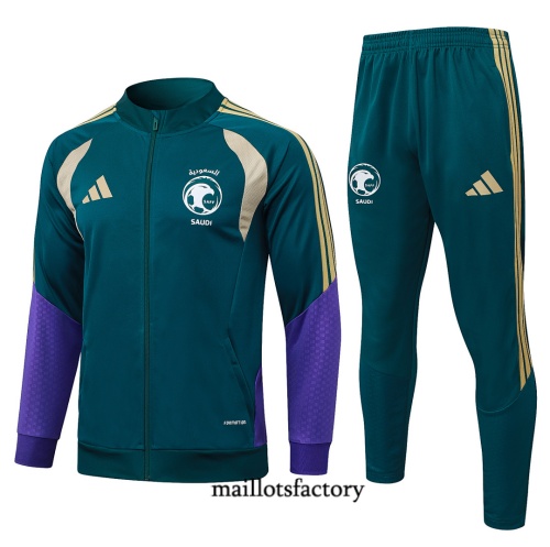Maillotsfactory Achetez Veste Survetement Arabie Saoudite 2026/27 Vert