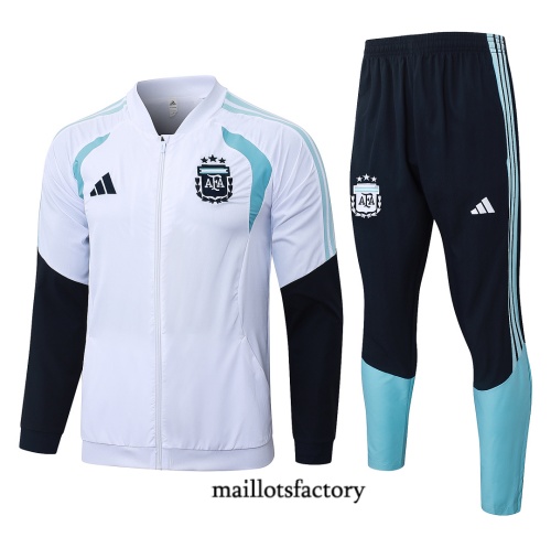 Maillotsfactory Achetez Maillot du Coupe vent Argentine 2026/27 Blanc