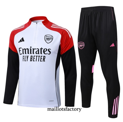 Maillotsfactory Nouveau Survetement Arsenal 2026/27 Blanc