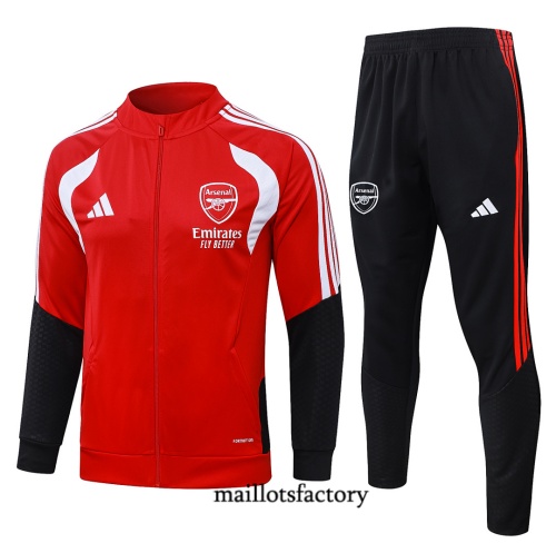 Maillotsfactory Soldes Veste Survetement Arsenal 2026/27 Rouge