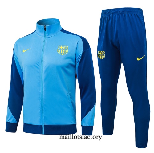 Maillotsfactory Soldes Veste Survetement Barcelone 2026/27 Bleu