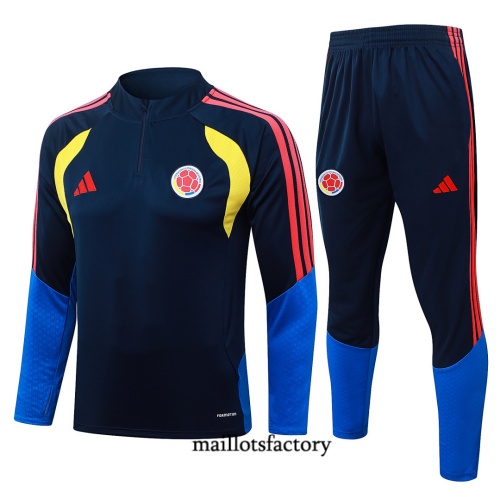Maillotsfactory Nouveau Survetement Colombie 2026/27 Bleu Marine