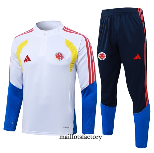 Maillotsfactory Achetez Survetement Colombie 2026/27 Blanc