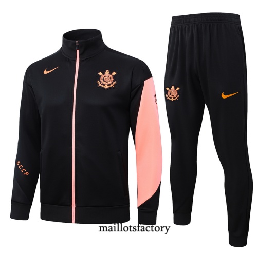 Maillotsfactory Site Veste Survetement Corinthians 2026/27 Noir/Orange