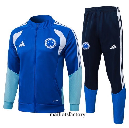 Maillotsfactory Achetez Veste Survetement Cruzeiro 2026/27 Bleu