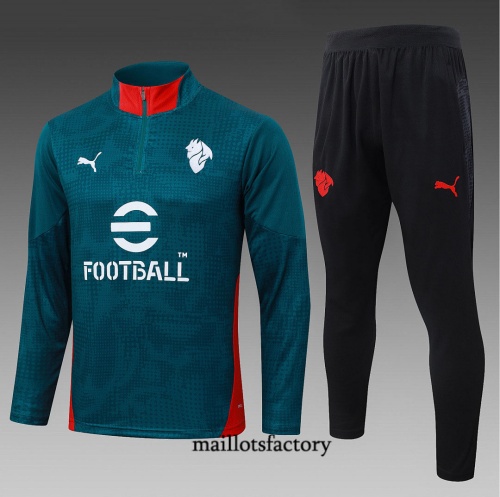 Maillotsfactory Soldes Survetement Enfant AC Milan 2026/27 Vert
