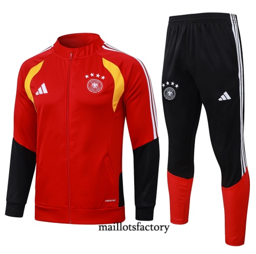 Maillotsfactory Nouveau Veste Survetement Enfant Allemagne 2026/27 Rouge