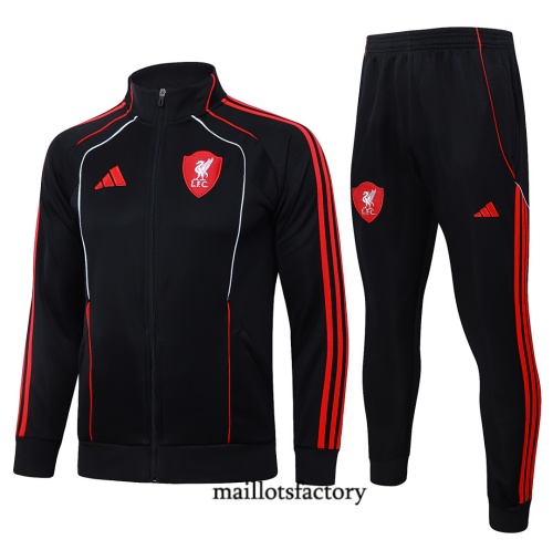 Maillotsfactory Achetez Veste Survetement Enfant Liverpool 2026/27 Noir Retro