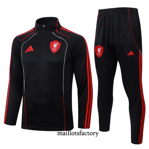 Maillotsfactory Site Survetement Enfant Liverpool 2026/27 Noir Retro