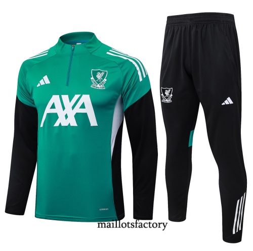 Maillotsfactory Achetez Survetement Enfant Liverpool 2026/27 Vert/Blanc
