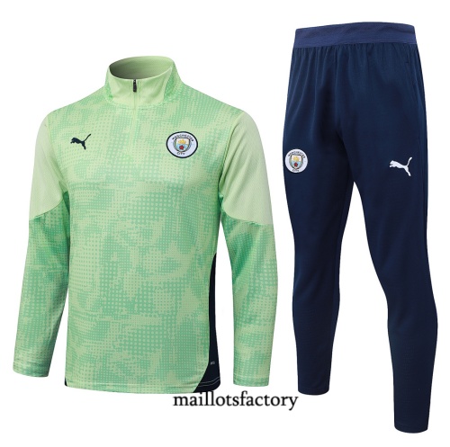 Maillotsfactory Achetez Survetement Enfant Manchester City 2026/27 Vert