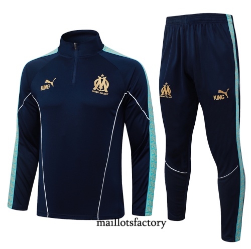 Maillotsfactory Site Survetement Enfant Marseille 2026/27 Bleu Marine