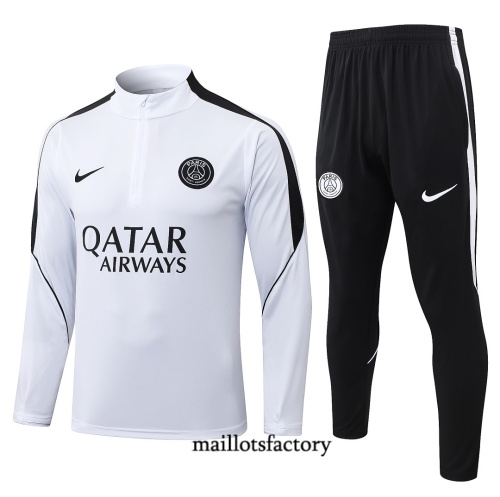 Maillotsfactory Achetez Survetement Enfant PSG 2026/27 Blanc