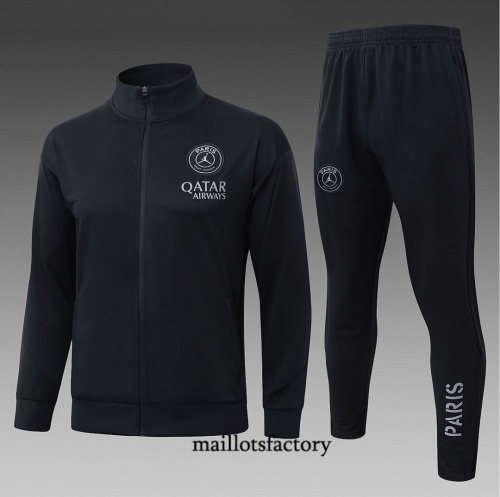 Maillotsfactory Site Veste Survetement Enfant PSG 2026/27 Noir