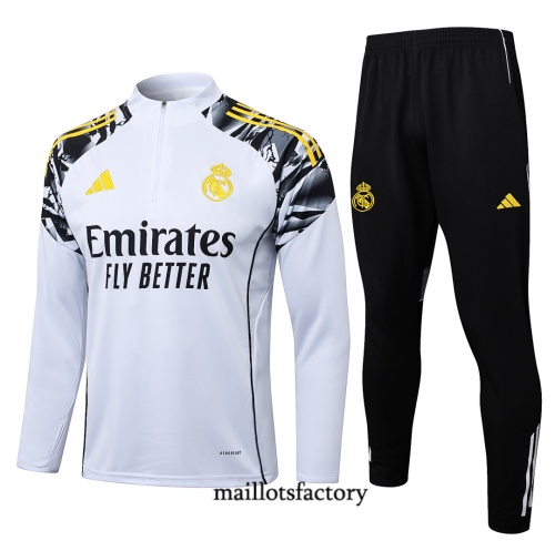 Maillotsfactory Soldes Survetement Enfant Real Madrid 2026/27 Blanc
