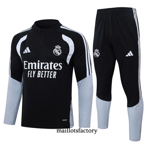 Maillotsfactory Site Survetement Enfant Real Madrid 2026/27 Noir