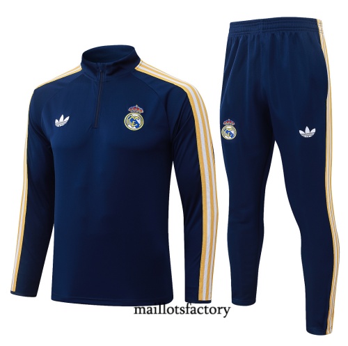 Maillotsfactory Site Survetement Enfant Real Madrid 2026/27 Bleu Marine
