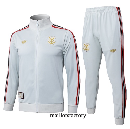 Maillotsfactory Achetez Veste Survetement Flamengo 2026/27 Gris Clair