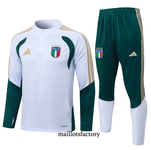 Maillotsfactory Soldes Survetement Italie 2026/27 Blanc