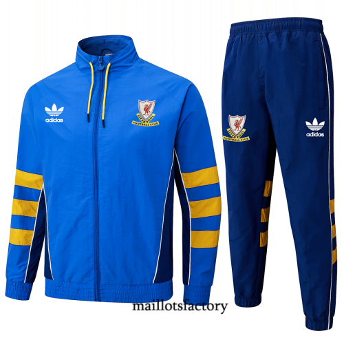Maillotsfactory Soldes Maillot du Coupe vent Liverpool 2026/27 Bleu