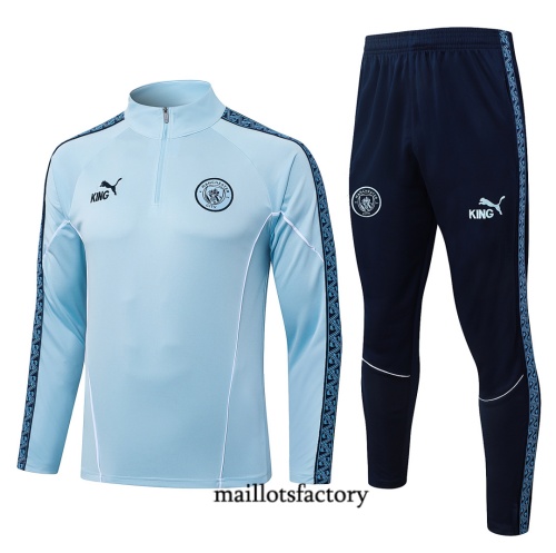 Maillotsfactory Nouveau Survetement Manchester City 2026/27 Bleu